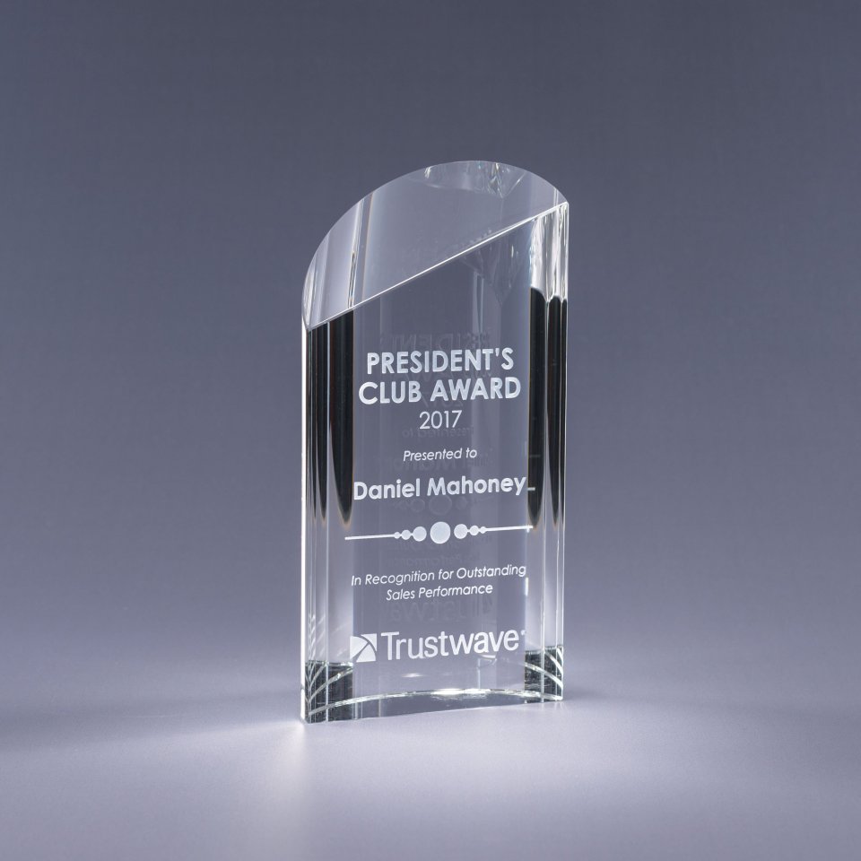5.5" Strata Crystal Award