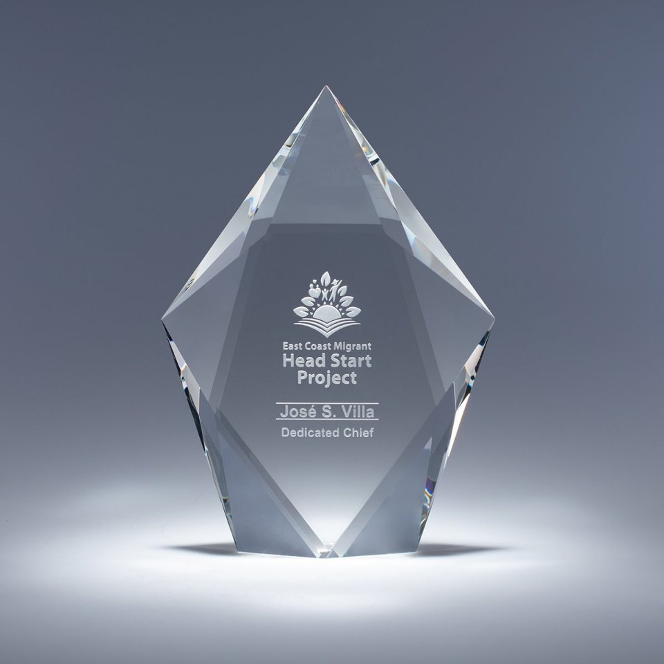 8" Sculpta Crystal Award