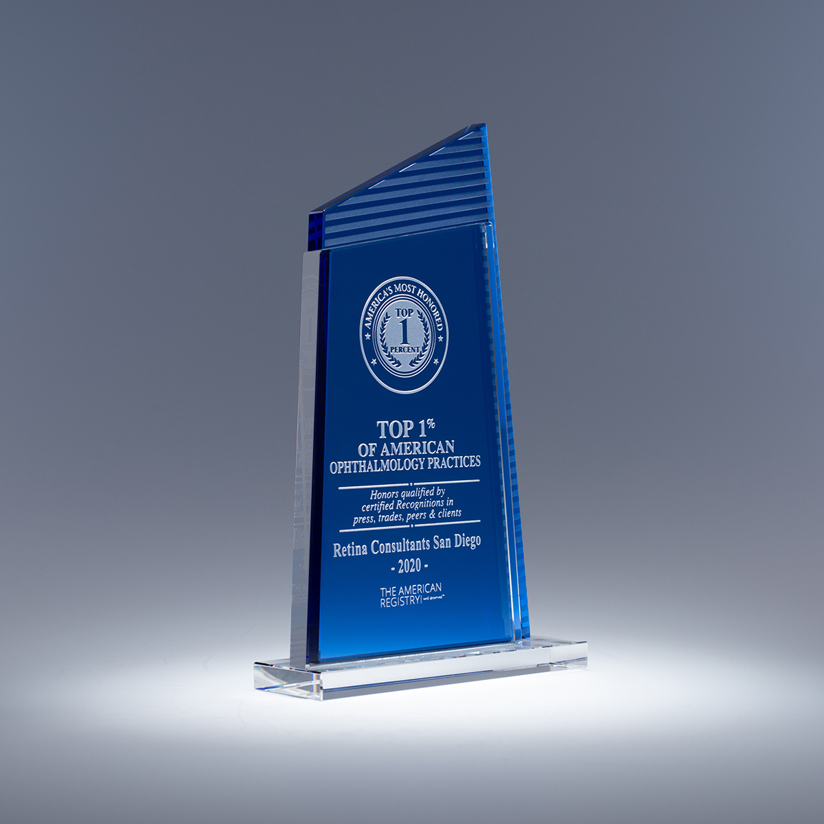 Peak Crystal Award view 3