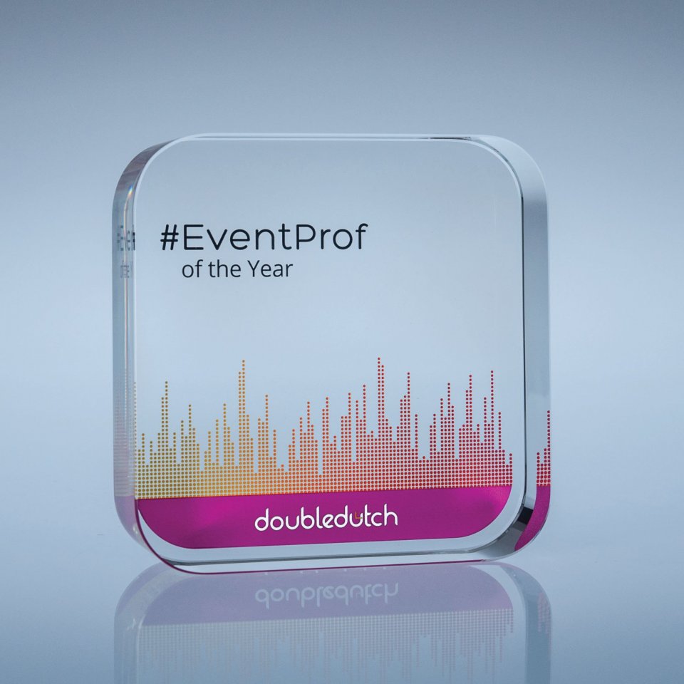 5" App Crystal Award view 2