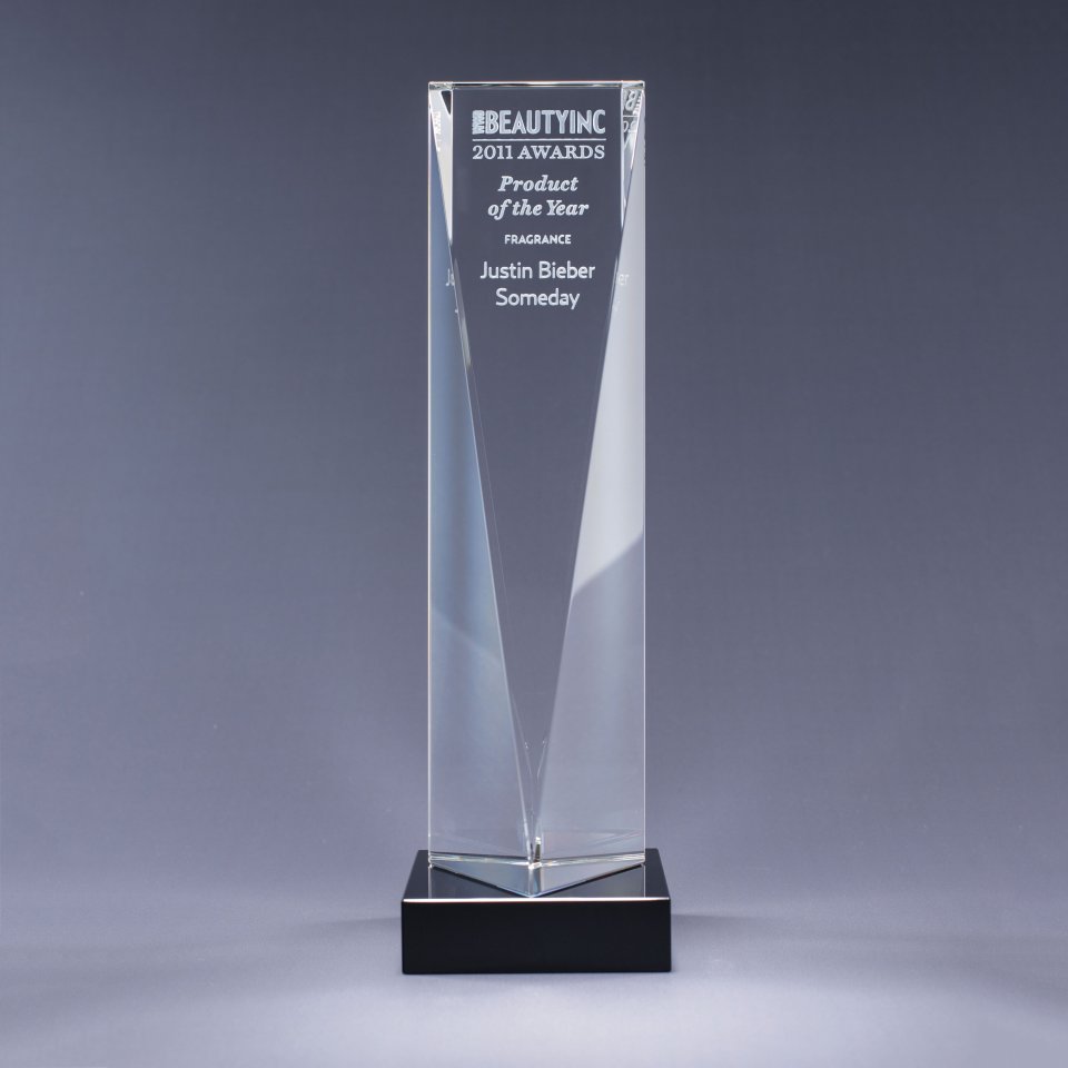 6" Excelsior Crystal Award