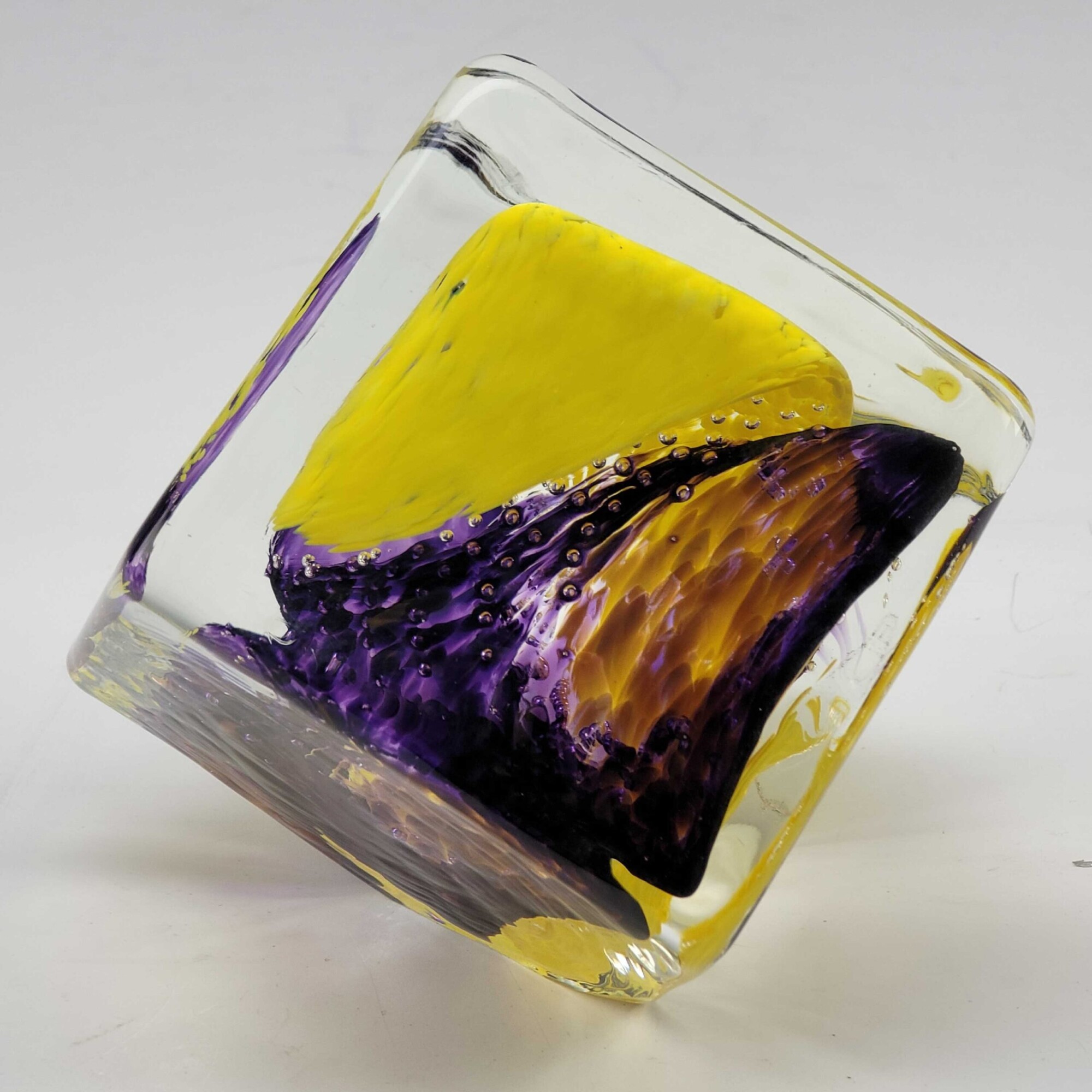 Art Glass Cube view 2