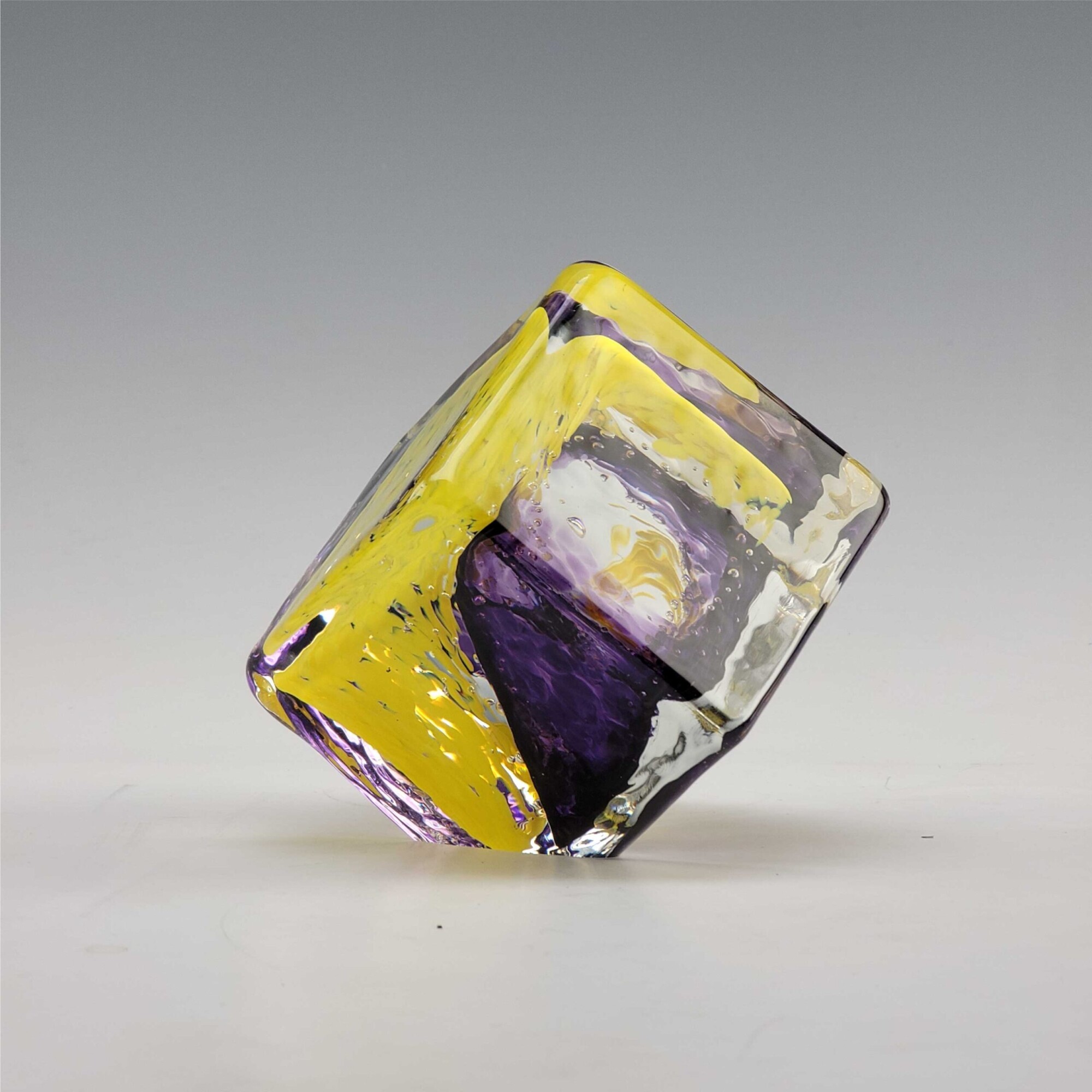 Art Glass Cube view 3