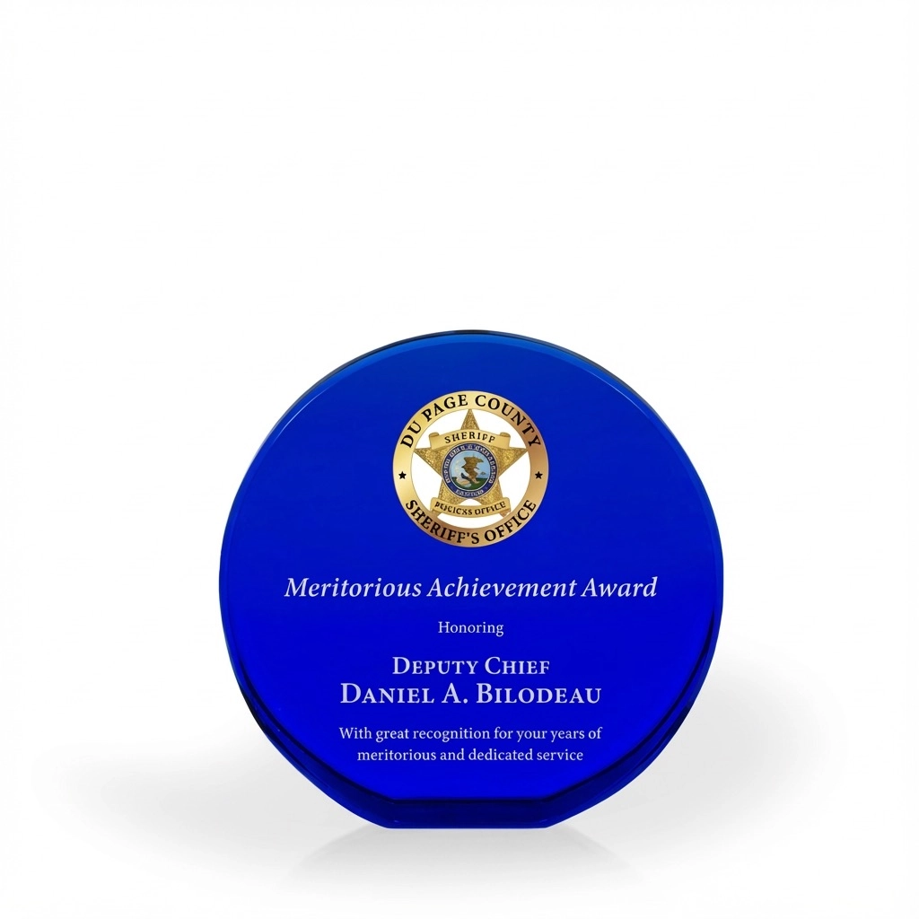 Savannah Blue Crystal Cube