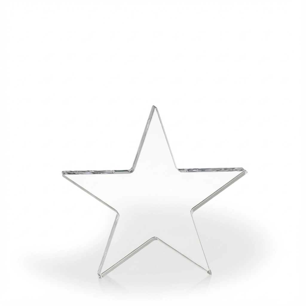 Celeste Acrylic Paperweight Award view 3