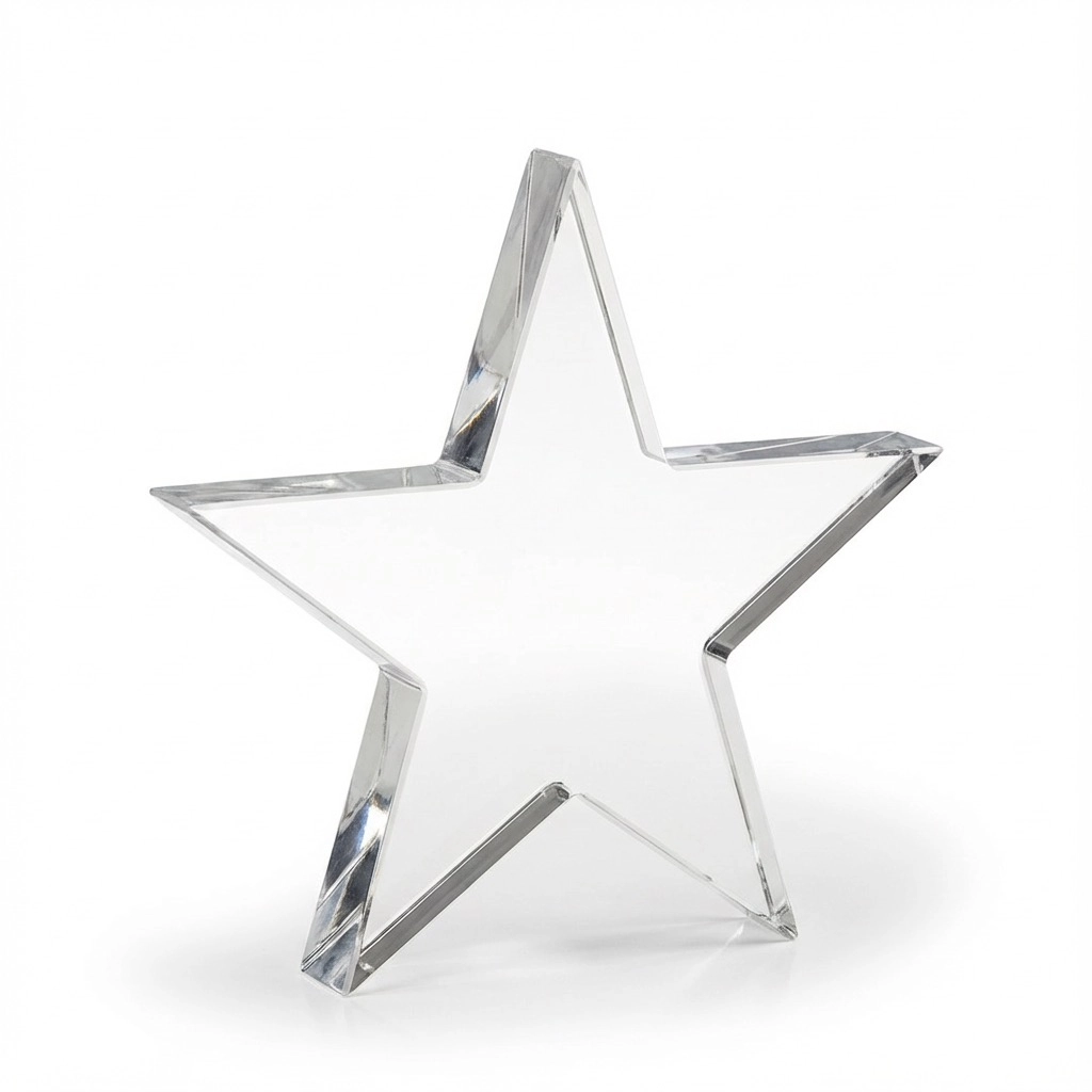 Celeste Acrylic Paperweight Award view 2